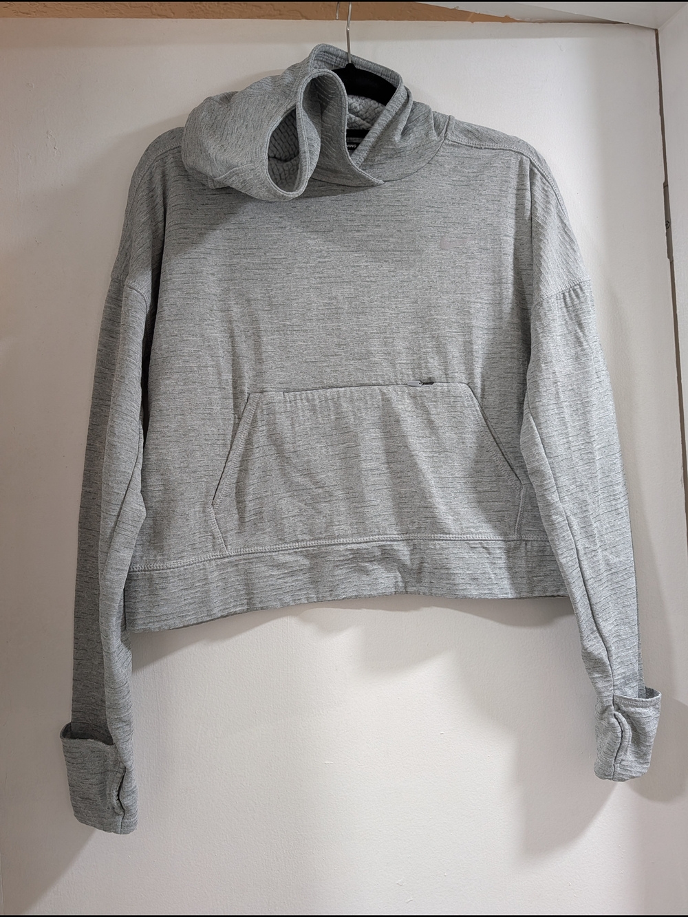 Nike Dri-FIT Light Gray Running Top